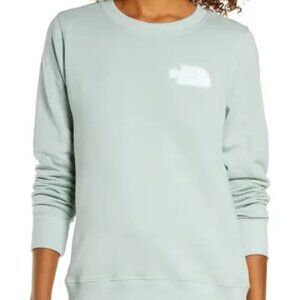 The North Face Green Crewneck Sweatshirt Casual Style size medium